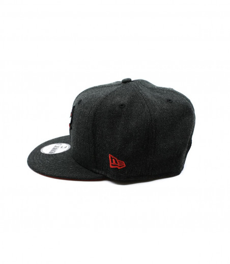 New Era Snapback schwarz meliert Bulls